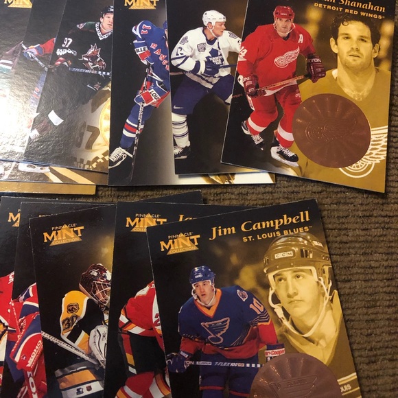 1997-98 Pinnacle Mint Bronze 30-Card Complete Set Jagr Hull Sakic Brodeur - Picture 7 of 7